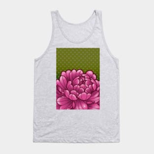 cute cartoony peony flower Tank Top